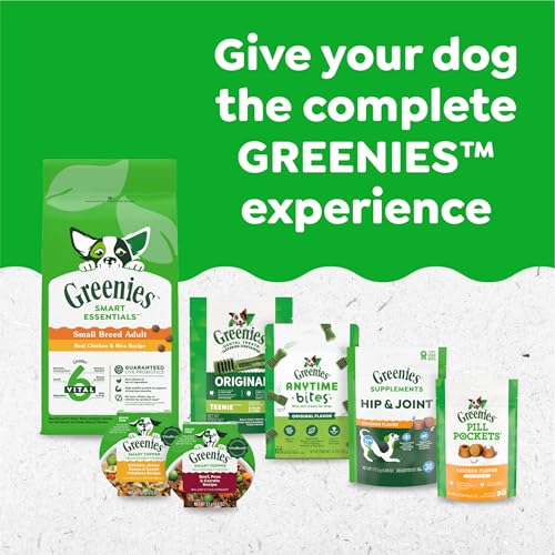 Greenies Original Regular Dental Dog Treats, 54 oz. Pack (54 Treats)