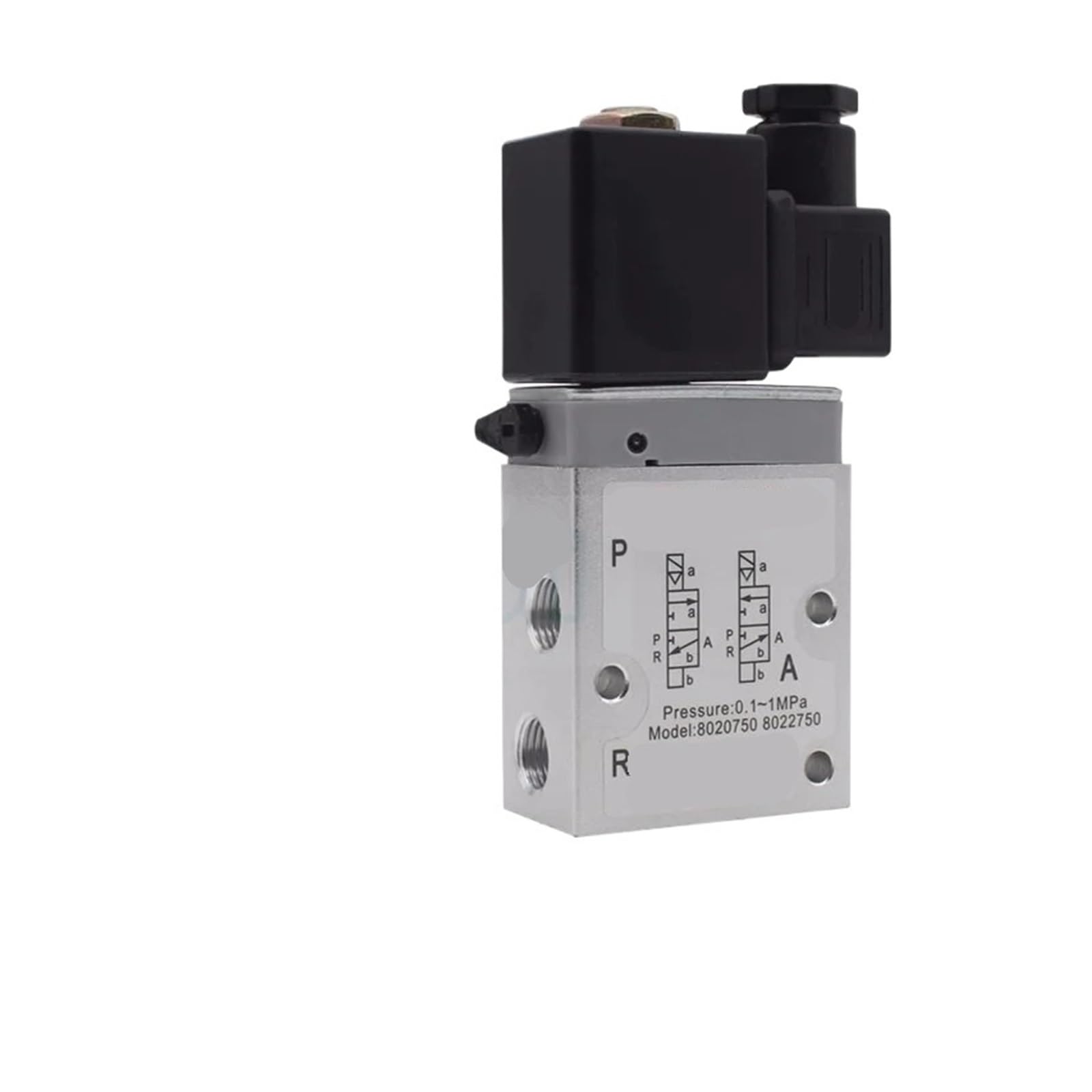 Xuxinycs 8022750(No)220V Normally Open 8022750 Two-Position Three-Way Hailong Pneumatic Solenoid Valve Normally Closed 8020750 Ac220v Dc24v Normally Clos