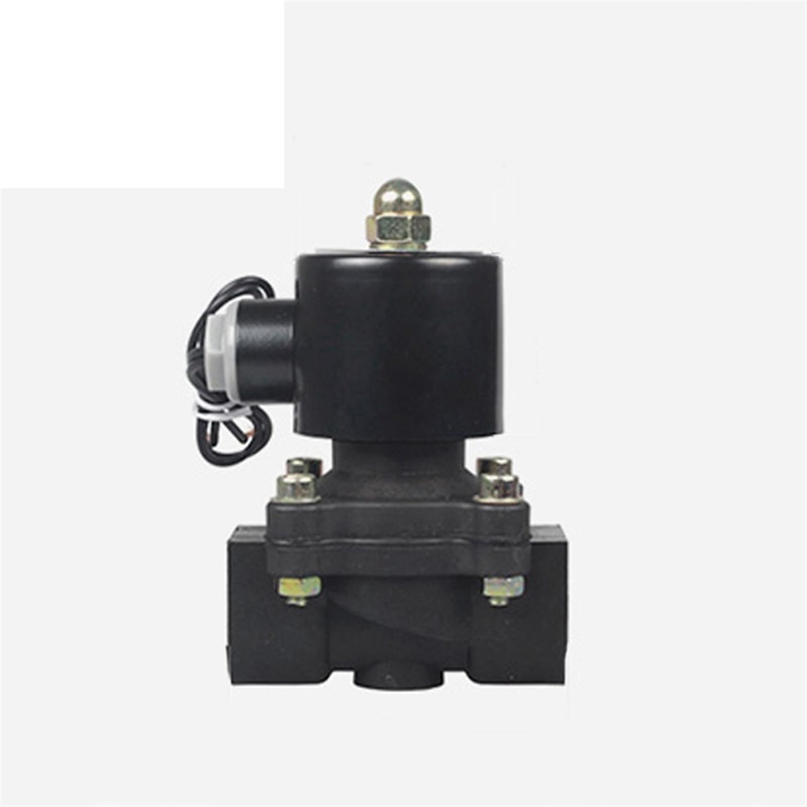 Ieumjnat Dc12v Dn20 Plastic Motorized Solenoid Valve Normally Closed Ac220v Dc24v For Water Oil Air(Dc12v)
