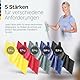 TheraBand 2,50m im PE Beutel mit Anleitung grün | Fitnessband | Gymnastikband | Stretchband für Ganzkörpertraining | Widerstandsband | Training Bands für Zuhause | Fitness Zubehör | 100% Naturlatex