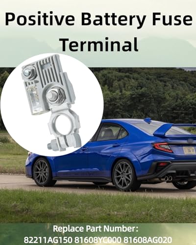 82211AG150, 80 Amp Positive Battery Fuse Terminal Fit for Subaru WRX Forester Crosstrek Impreza STI Tribeca, Fusible Fuselink Battery