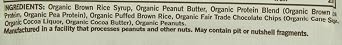 GoMacro MacroBar Organic Peanut Butter Chocolate Chip, 2.5 Ounce (Pack of 15)