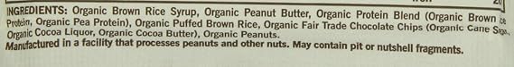 GoMacro MacroBar Organic Peanut Butter Chocolate Chip, 2.5 Ounce (Pack of 15)