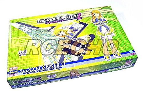 Maquette Hasegawa Su-33 Flanker D Idolm Ster 2 à l'échelle 1/72 édition limitée pour collectionneur