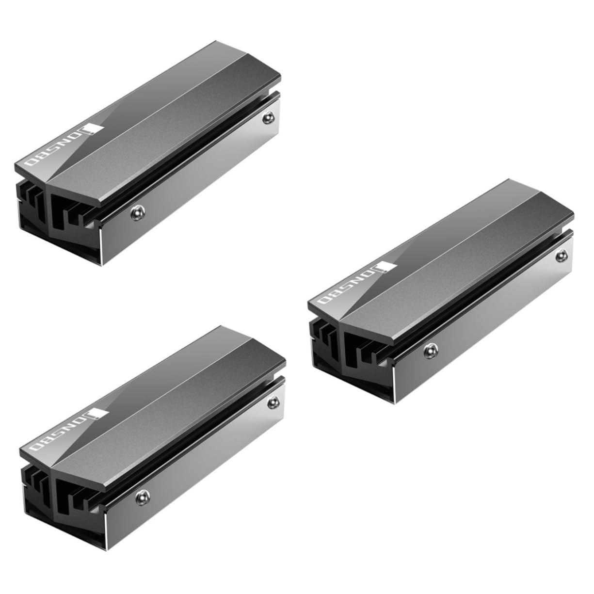 Uonlytech 3pezzi Dissipatore Per Ssd Per Hard Disk Dissipazione Pad Raffreddamento Per Solid State Drive