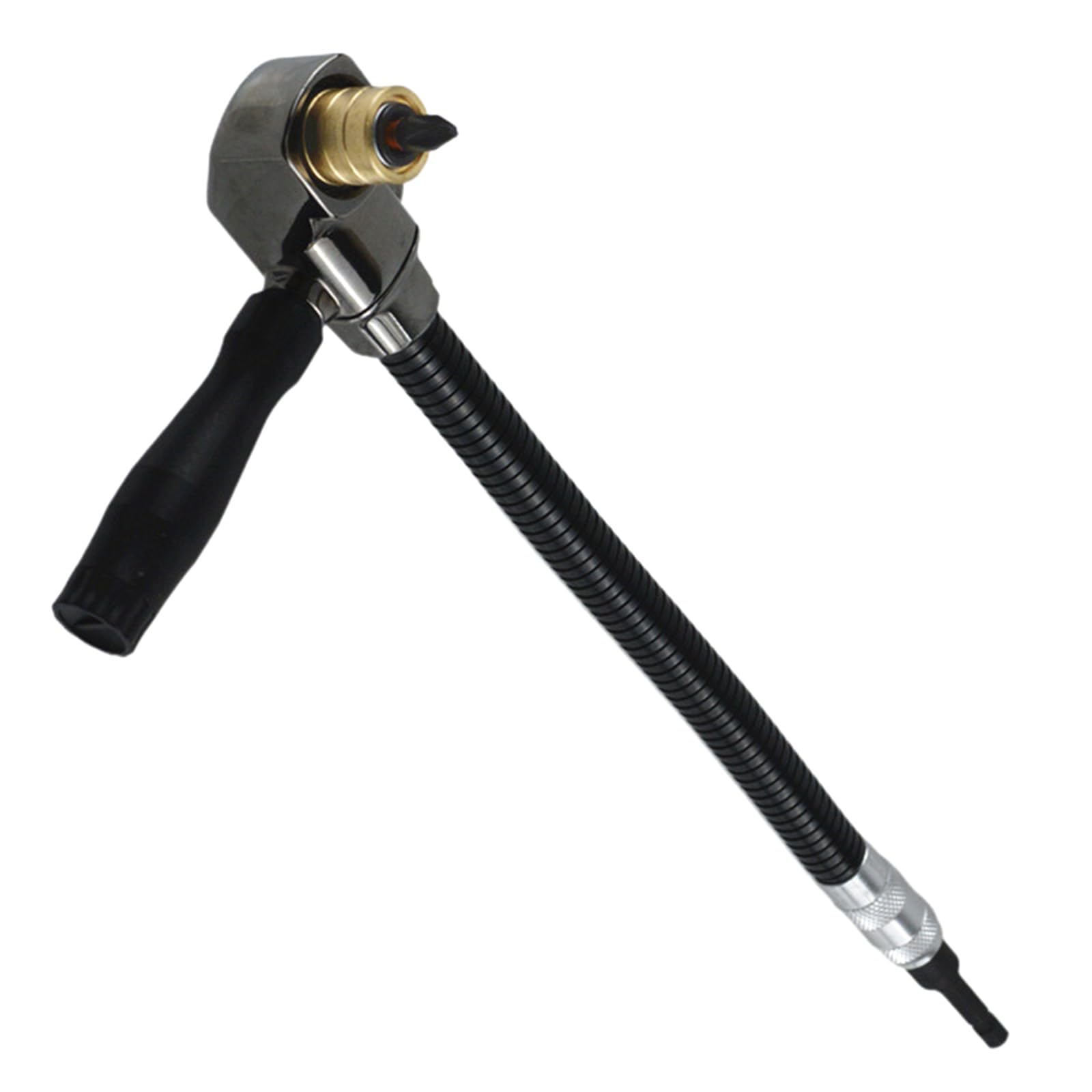 Estensione flessibile per punte da trapano con adattatore per trapano ad angolo retto Albero flessibile per cacciavite elettrico Trapano elettrico