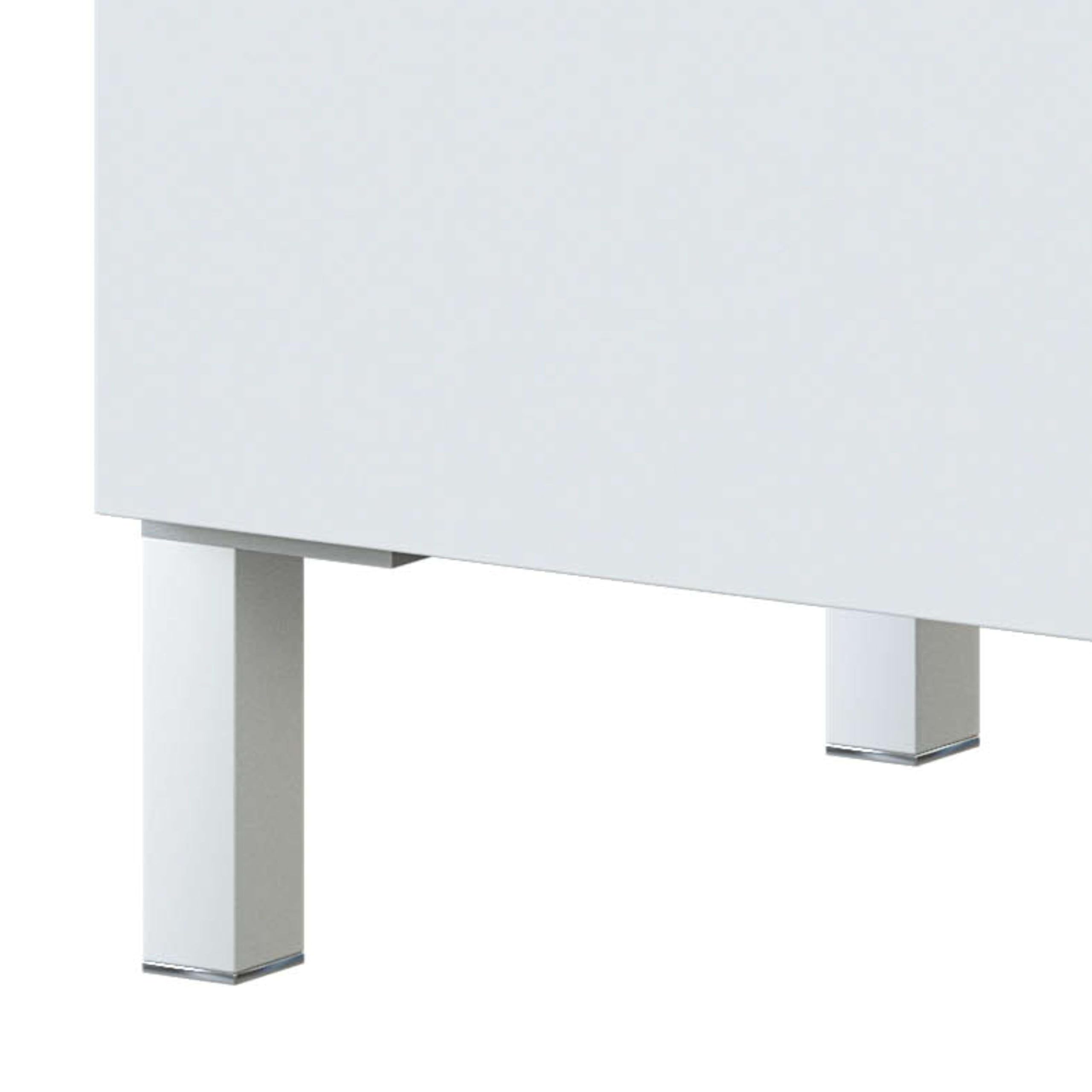 Miroytengo Mueble Auxiliar de Cocina Sweet Estilo Nórdico Color Blanco Artik y Roble Canadian 108x186 cm