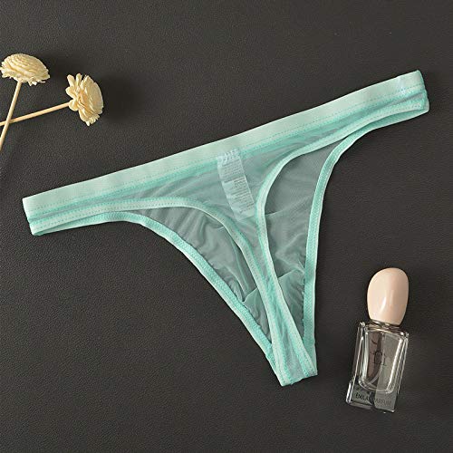 Zegoo Men's Transparent Panties Bikini Thongs Briefs #TOP6