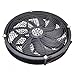 SXDOOL Powerful Circular 12-Inch 30cm X 4cm AC 115V Industrial Fan with Speed Controller - 730CFM High Airflow - Ideal for Workshops, Greenhouses, Server,Inverter