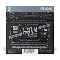 D’Addario EJ45FF Pro Arte Dynacore Basses Corde de guitare classique Tensions normale Carbone - Les Beatles, Paul McCartney, John Lennon, RIngo Starr, George Harrison D'Addario EJ45FF Pro Arte Dynacore Basses Corde de guitare classique Tensions normale Carbone – Image 3