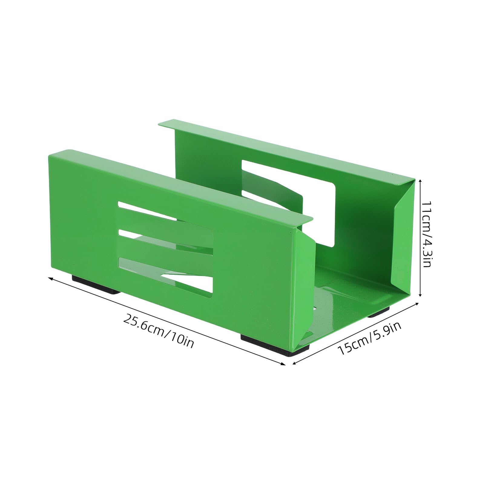 Soporte Magnético para Caja de Guantes Verde, Dispensador de Guantera Higiénico, Organizador de Guantes para Talleres, Laboratorios y Clínicas, Montaje en Superficies Metálicas,