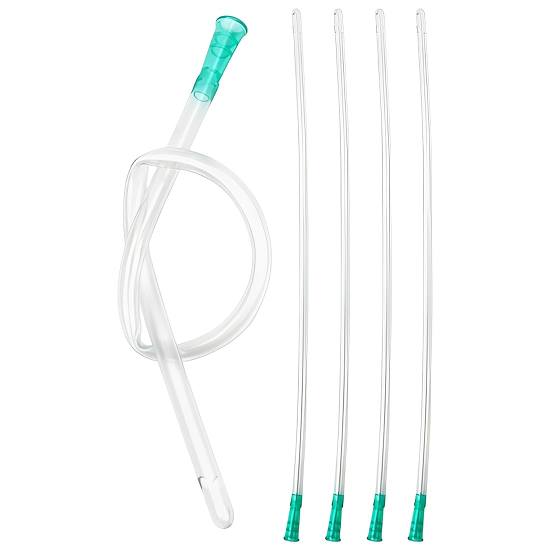 5 Dispositivi Flessibili Per Clisteri, 50 Cm, Testa Rotonda E Bordo Arrotondato, Misura Universale Per Irrigatori E Kit Per Clisteri Comuni, Irrigatori Per Irrigazione Colica