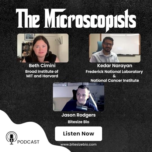 『The Microscopists Mental Health Special with Beth Cimini, Kedar Narayan, and Jason Rodgers』のカバーアート