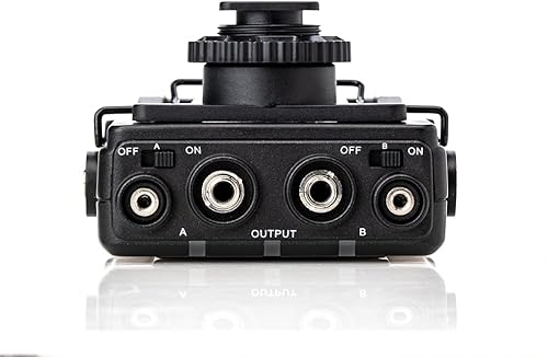 Miniatura 6 de Saramonic Avanzado sistema inalámbrico UHF Lavalier para 2 personas con receptor de montaje de doble cámara, lavaliers DK3A premium, alimentación de