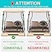 10L0L Golf Cart Windshield for 1982-2000.5 Club Car DS Models