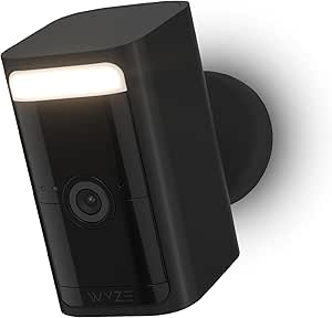 WYZE Wireless Outdoor/Indoor Battery Security Camera, 2.5K HDR Color Night Vision, Integrated Spotlight & Siren, Motion Detection, 2-Way Audio, Alexa & Google Assistant Compatible, Free Expert Support asin的图片