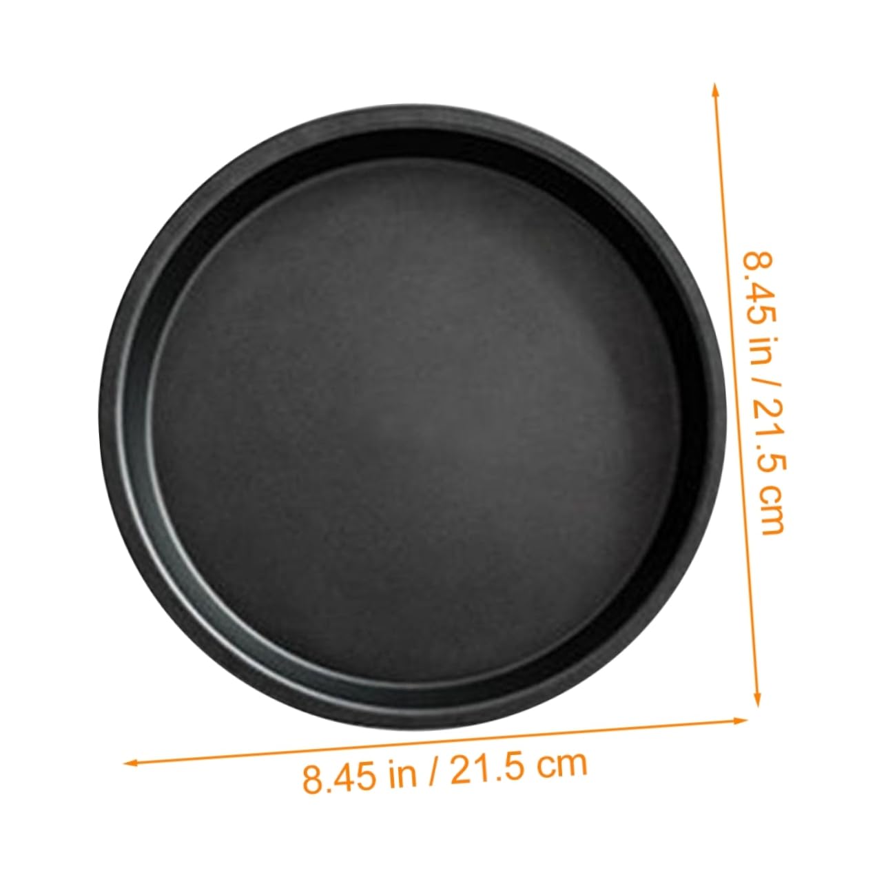 Mikinona Pizza Pan Tray for Air Fryer Versatile Baking Tool for Cakes Pies Meat Fish Excellent Heat Resistance Thermal Conductivity Baking Accessory for Home Kitchen