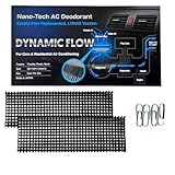 東亜システムクリエイト ダイナミックフロー DFP514 カー用品 寿命5年のエアコン冷房強化＋脱臭フィルター(50x140mm ブラック 2枚）