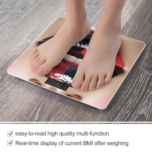 Báscula digital de baño con plataforma de vidrio templado miniatura 5