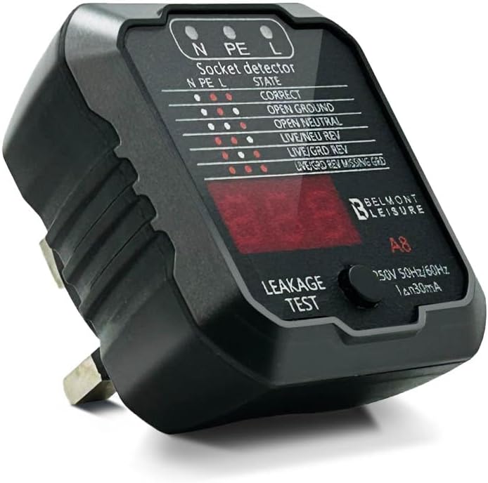 Martindale CP501 - LED Classic Check Plug/Socket Tester For 13 Amp ...
