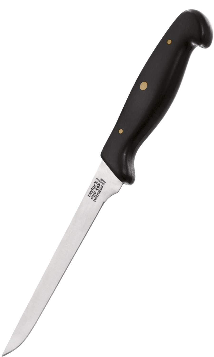 Taylors Eye Witness Professional Series British Made Cooks Kitchen Knife - 20cm Cutting Edge With An Ultra Fine, Pointed Blade, Precision Ground From High Carbon Stainless Steel