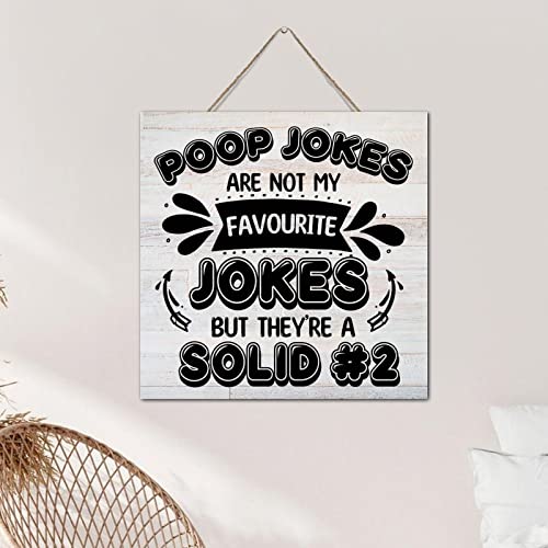 Décoration de table à suspendre en bois humour pour un salon convivial - 5