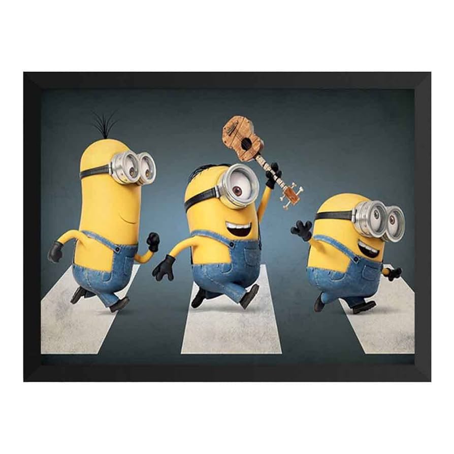 アートパネル 立体ポスター 額縁 壁掛け 限定一つ ミニオン 傾けると目が動く アートパネル 立体ポスター 額縁 フレームアート 壁掛け 限定一