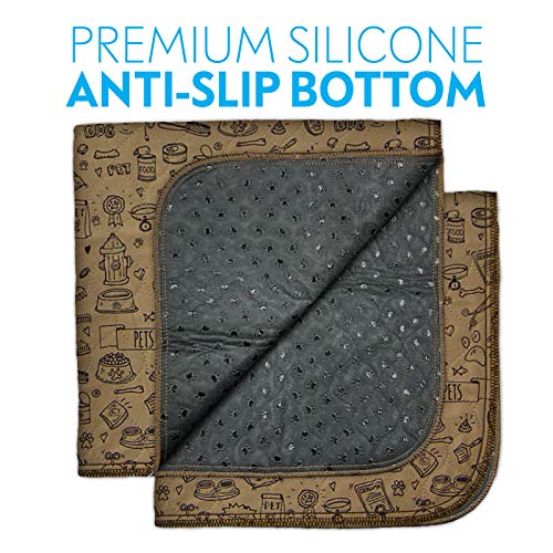 image for Paw Inspired Washable Pee Pads for Dogs | Reusable Puppy Pads | Waterp