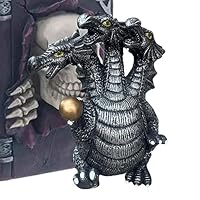 三頭龍 フィギュア 黒と赤 約30cm Amazon.co.jp: スリーヘッドドラゴン - デビルドラゴン アクション