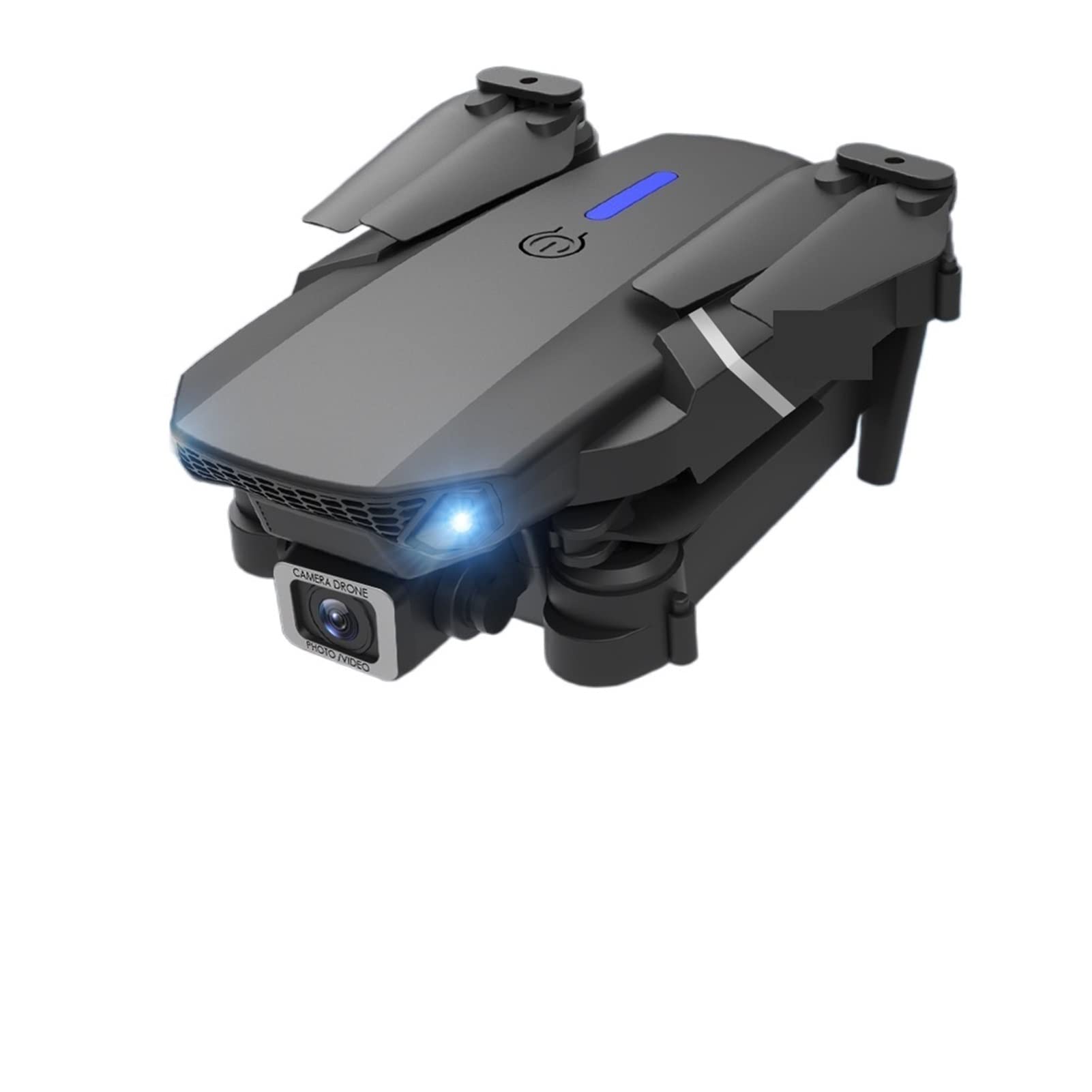 Drohne Drohne RC Quadrocopter mit Hindernisvermeidung 1080P 4k WiFi Höhe halten RC Mini Drohne FPV Dual Kamera Drohnen One Key Abheben / Landen (Farbe: DualCam 4K 3B Taschengröße: 1) (Dualcam 4k 3b