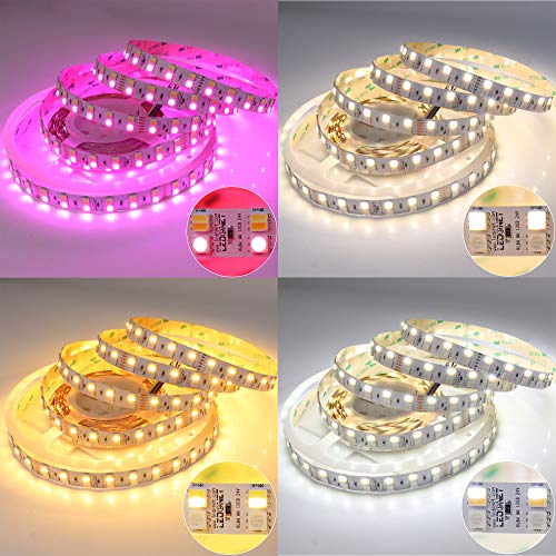 Tira LED RGB+CCT 16.4ft 24V SMD5050 Doble Fila miniatura 3