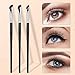 Etercycle 5-Piece Set Eyeliner Brushes for Precision Makeup Application - Fine Angled & Ultra Thin Slanted Flat Angle for Professional Beauty Cosmetic Tool