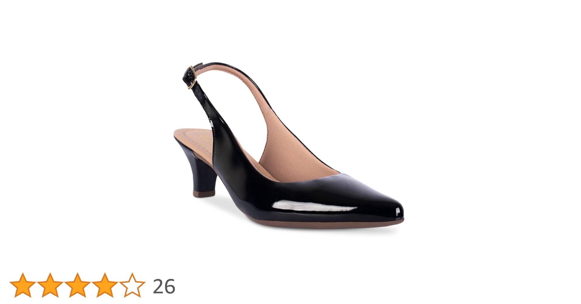 Scarpin Chanel Salto Baixo Fino Confortavel (Nude Sintetico
