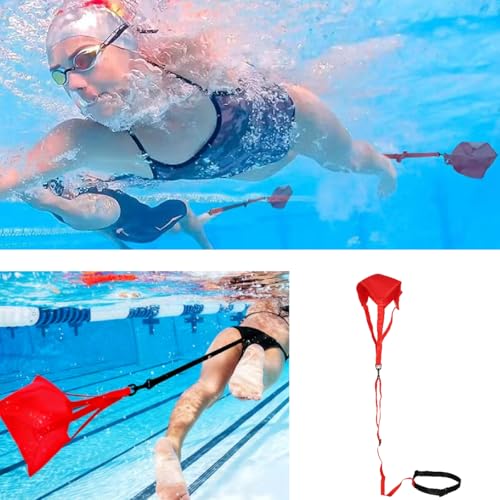 Paracaídas de natación para entrenamiento de resistencia miniatura 5