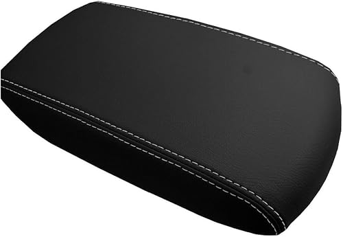 Miniatura 2 de Tapa de la consola Apoyabrazos Cubierta Cuero Gris Puntada Vinilo Centro, Delantero CLACLFTR2GS TOY-RAV-1318-CCA-VBG