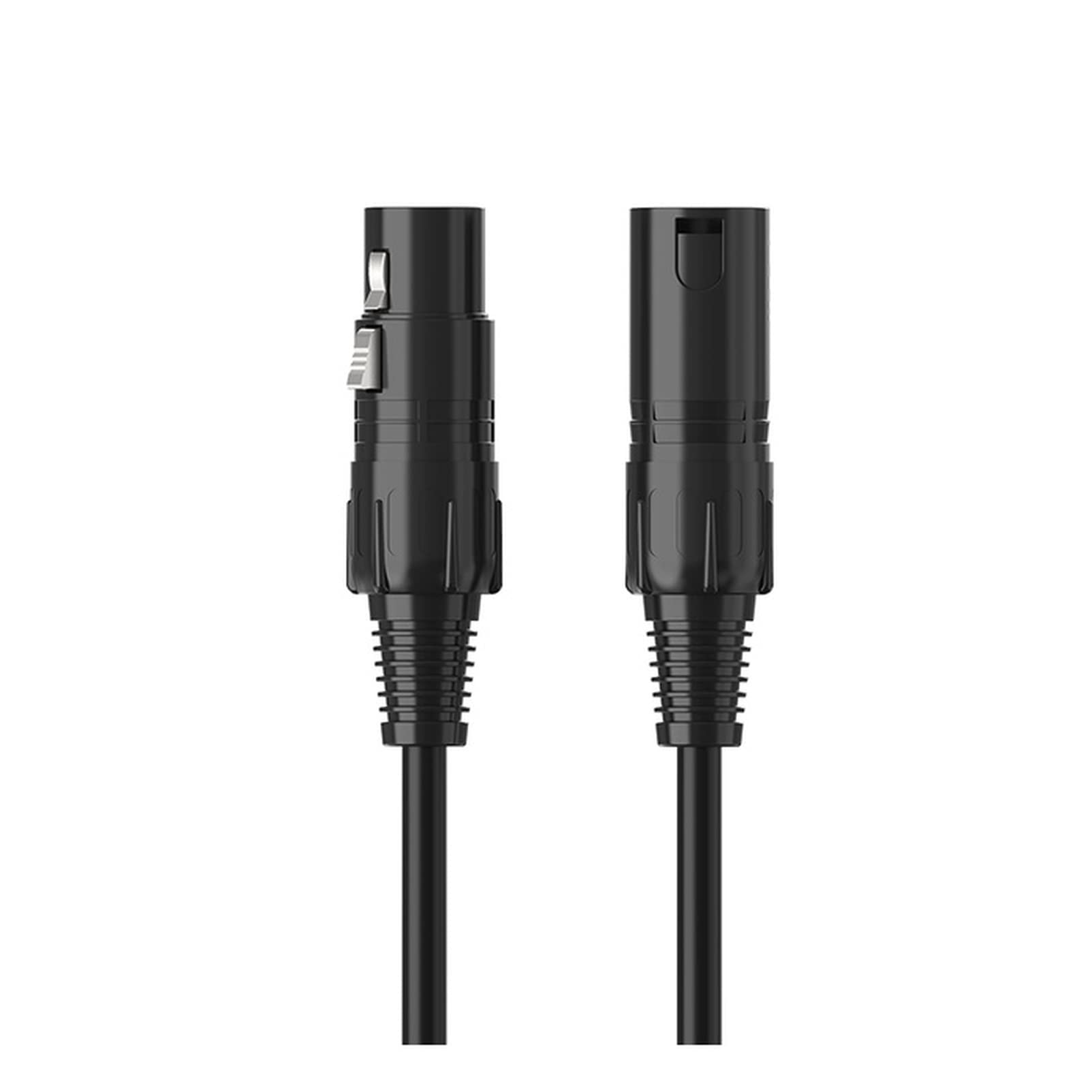 Xlr Kabel Audio Xlr Mikrofon Kabel do przedłużania kabli gitarowych do wzmacniaczy miksowania audio Linia audio (Kolor : Czarny, Rozmiar : 10m)