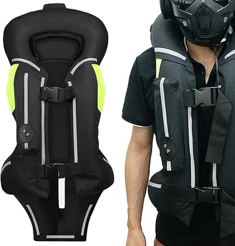TRGGBH Motorcycle Airbag Vest for Men And Women, Motocross Air-Bag ...