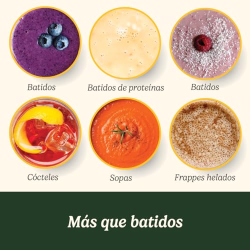 Batidora sin cable portátil para batidos de frutas y hielo recargable 6