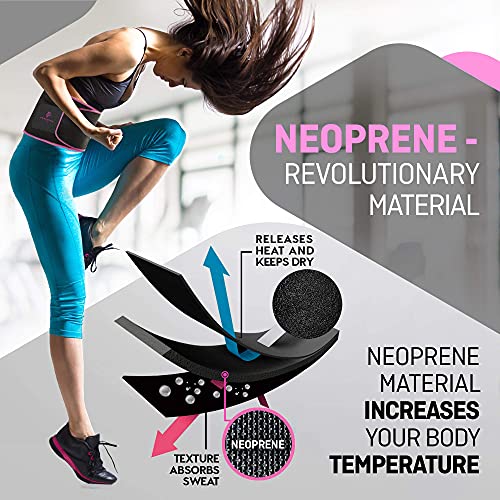 Perfotek Waist Trimmer Belt Arm And Thigh Sweat Wrap Tummy Toner With Sauna Suit Effect #TOP4