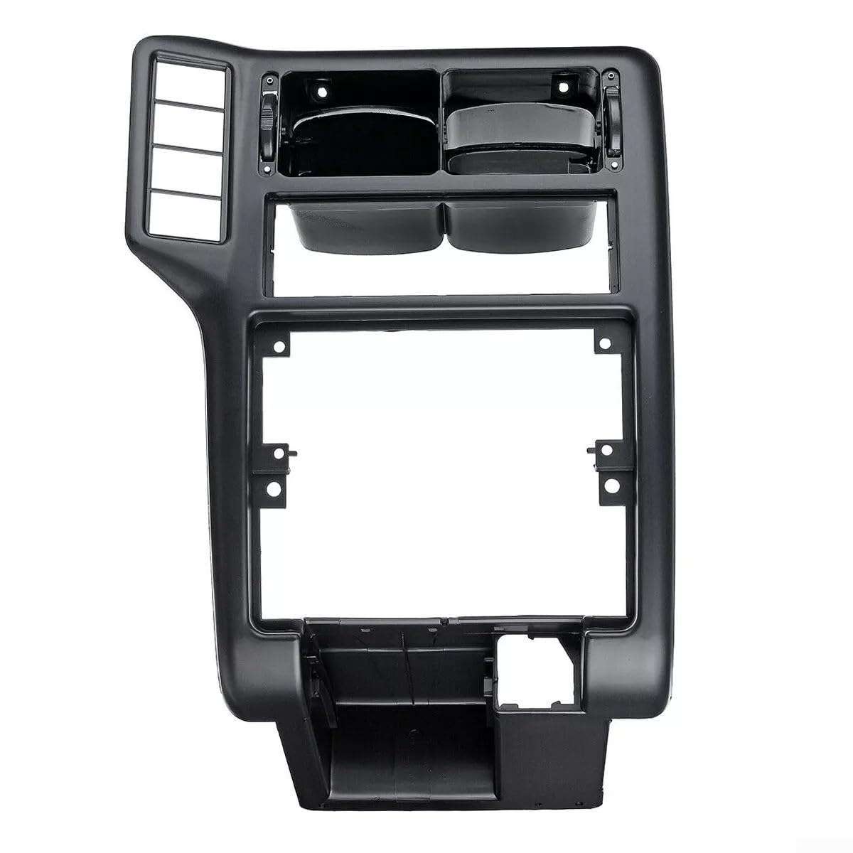 Griglia di ventilazione per cruscotto per Polo 6N 1994-2002, parte di ricambio per console centrale, in plastica nera, pannello interno in plastica nera