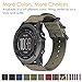Fintie Band Compatible with Garmin Fenix 8 51mm / 7X / 6X / 6X Pro / 5X / 5X Plus / 3/3 HR/Descent Descent MK2i/Tactix Charlie Watch, 26mm Easy-fit Soft Woven Nylon Replacement Strap, Desert Tan