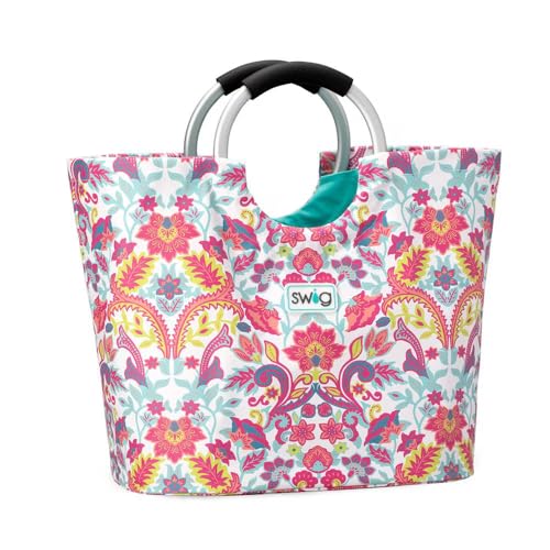 Image of Swig Life Loopi Tote Bag, Large, Lightweight, Waterproof Beach and Utility Bag