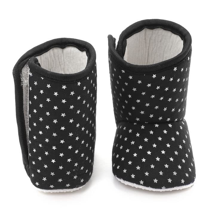 CHIU Baby Infant Star Pattern Soft Booties for 0-6 Month and 6-12 Month 3 51uQCl VKbL