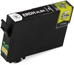 RDH-BK-L PX-048A PX-049A Black Single Item Recorder Epson Printer Compatible Ink with IC Chip Remaining Level Display Function (BK)
