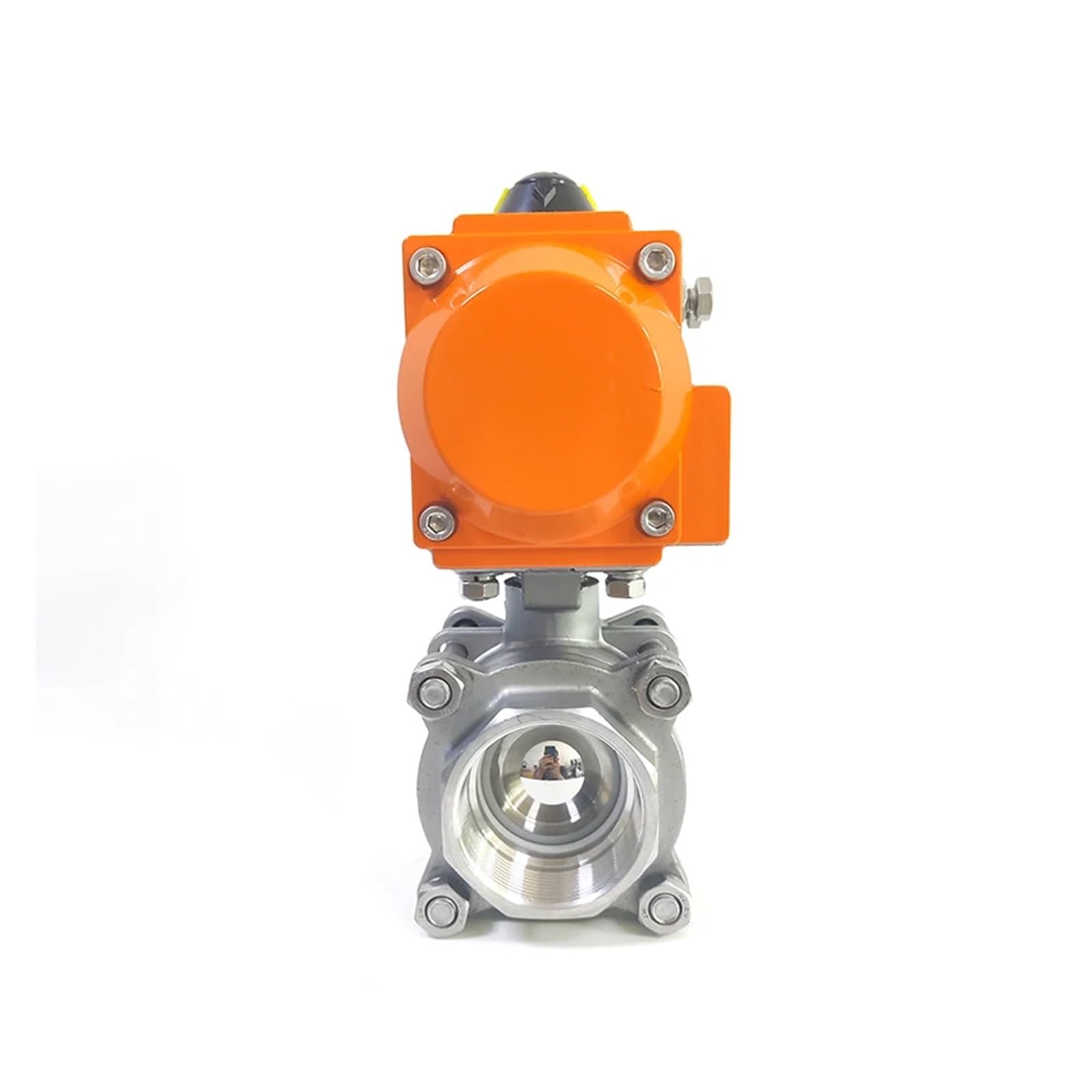 ZXTIIEUF DN15 Three piece High Platform Pneumatic Ball Stainless steel Q611F-16P Double Acting Cylinder