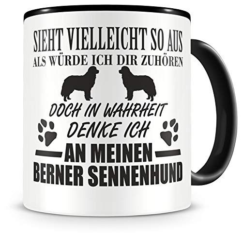 plot4u Creo en Dicen Boyero de Berna Perros Taza taza de café taza de té café Pott Taza de café taza