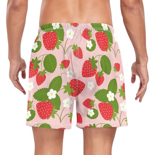 Men Swim Trunk with Compression Liner Quick Dry Mens Bathing Suit S-XXL3