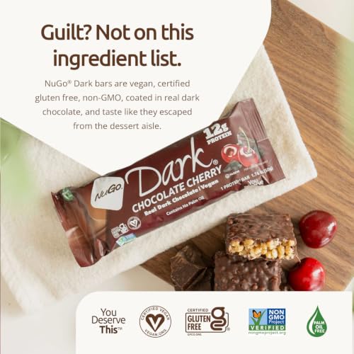 Barra NuGo Dark Chocolate Mocha 11g proteína 24 u miniatura 5