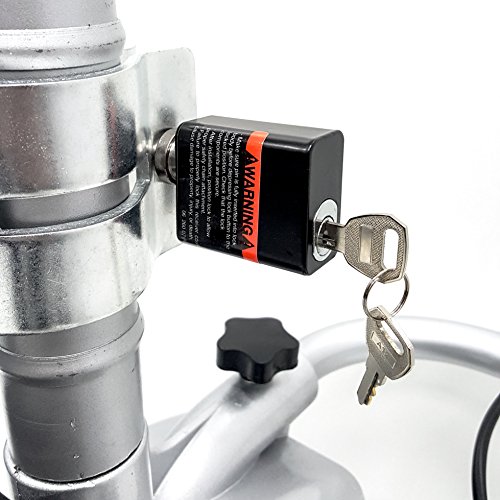 Biltek Trailer Mover 350W 12V Electric Trailer Jack Mini Mover Trailer Jockey Wheel Max Vehicle Load 5000Lbs Utility Trailer Jack Easy to Maneuver Trailer Camper Boat (12V/350W) + Battery Included