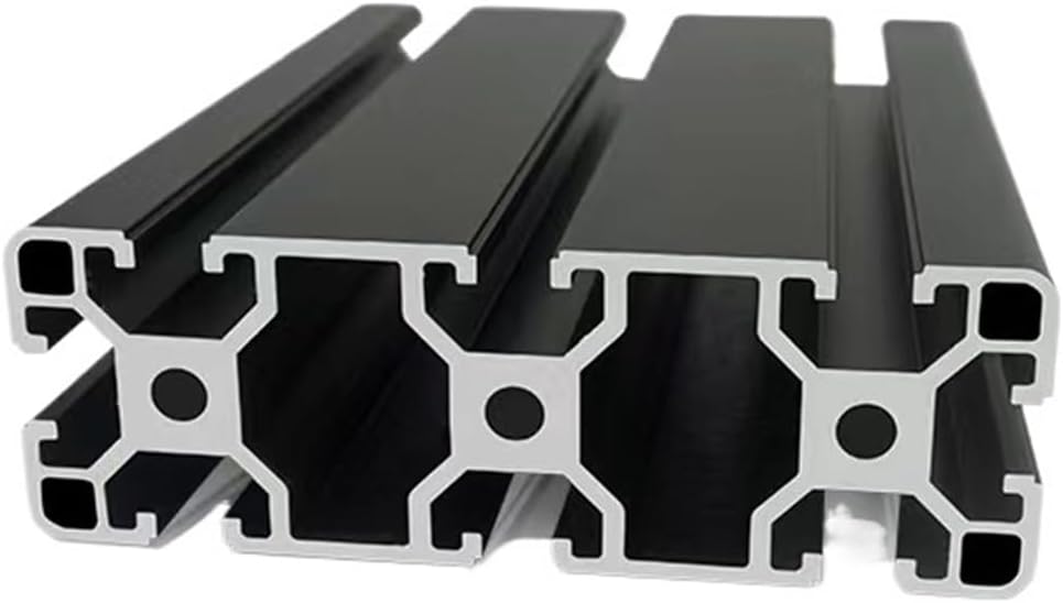 1 Piece Black 40120 T Slot Anodized Aluminum Extrusion 100-1200mm Length Linear Guide(100mm)